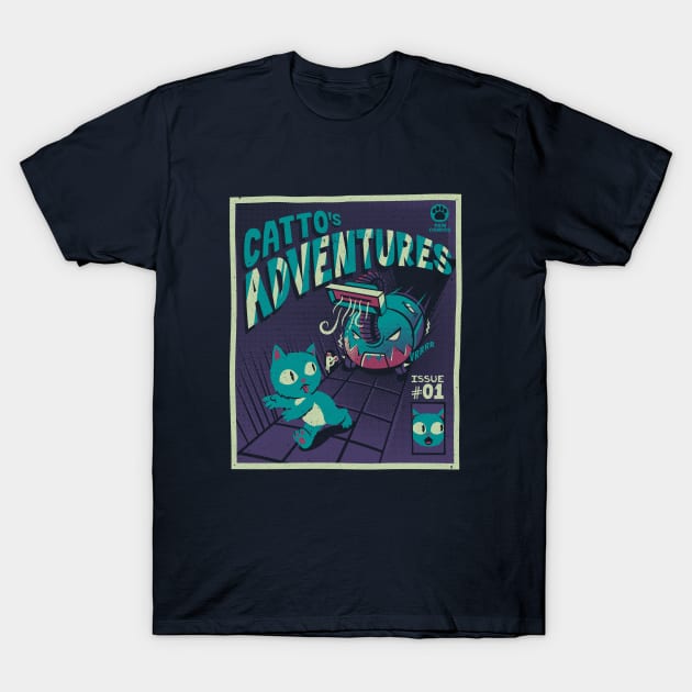 Catto Adventures by Tobe Fonseca T-Shirt by Tobe_Fonseca